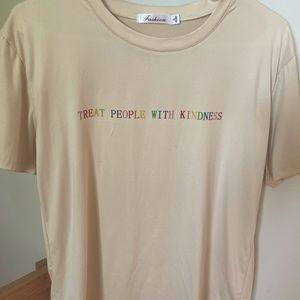 Yellow Harry Styles t-shirt